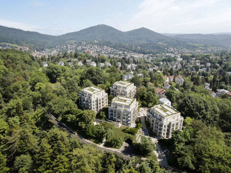 Bauvorhaben M15, Visualisierung aus der Luft